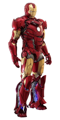 Produktbild zu Iron Man - Scale Action Figure - Iron Man Mark III (Armor Suit Up Version)