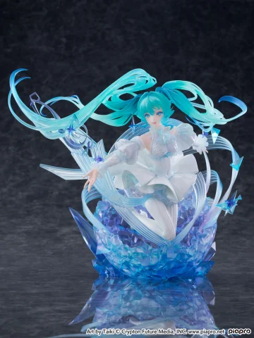 Produktbild zu Character Vocal Series - SHIBUYA SCRAMBLE FIGURE - Miku Hatsune (Crystal Dress Ver.)