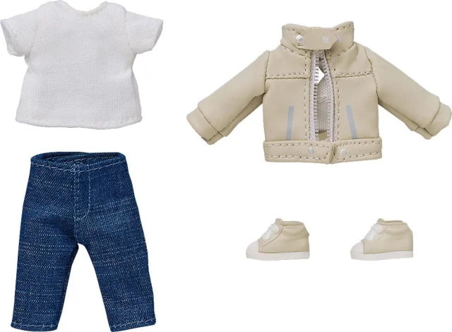 Produktbild zu Nendoroid Doll - Zubeh&ouml;r - Outfit Set: Leather Jacket (Ivory)