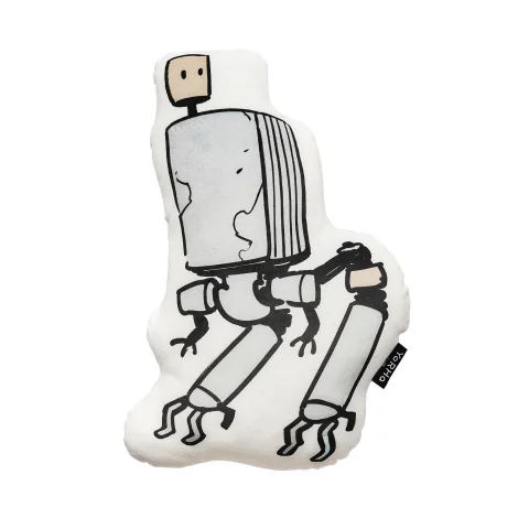 Produktbild zu NieR:Automata - Fluffy Fluffy Die-cut Kissen - Pod 042/153