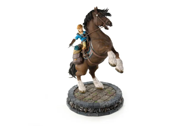 Produktbild zu The Legend of Zelda: Breath of the Wild - Non-Scale Figure - Link on Horseback