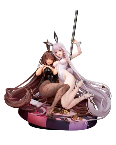 Produktbild zu NIKKE - Scale Figure - Noir & Blanc (Bunny X 777 Ver.)