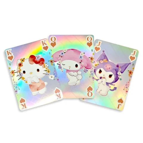 Produktbild zu Hello Kitty - Spielkarten - Hello Kitty & Friends (Holographic)