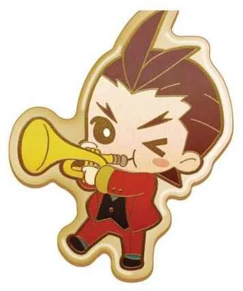 Produktbild zu Ace Attorney - Orchestra Pin Badge - Apollo Justice