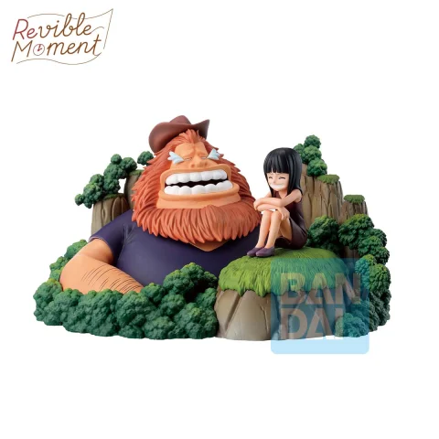 Produktbild zu One Piece - Ichibansho Figure - Revible Moment - Jaguar D. Saul & Nico Robin (Dramatic Memories)