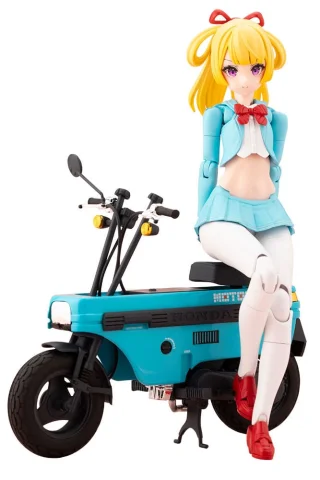 Produktbild zu Megami Device - Plastic Model Kit - Buster Doll Knight Alice with Honda AB12 Motocompo