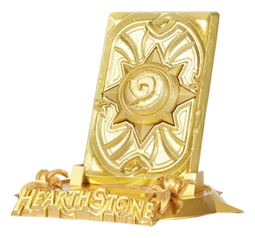 Produktbild zu Hearthstone - Replica - Golden Celebration Card Back