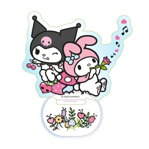 Produktbild zu My Melody - Acrylic Stand - Kuromi & My Melody (Holographic)