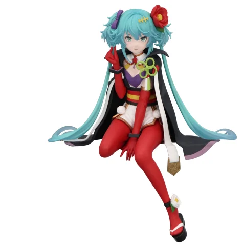 Produktbild zu Character Vocal Series - Noodle Stopper Figure - Miku Hatsune (Flower Fairy Camellia)
