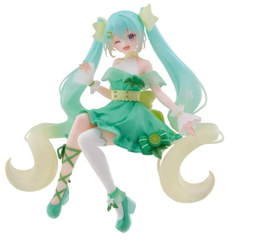 Produktbild zu Character Vocal Series - Noodle Stopper Figure - Miku Hatsune (Lime Ver.)