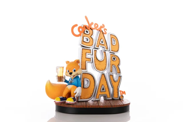 Produktbild zu Conker's Bad Fur Day - Non-Scale Figure - Game Cover (Standard Edition)