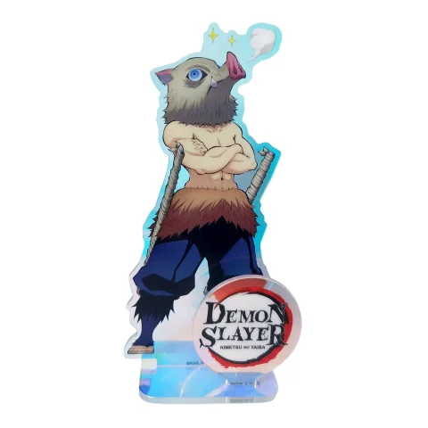 Produktbild zu Demon Slayer - Acrylic Stand - Inosuke Hashibira (Holographic)