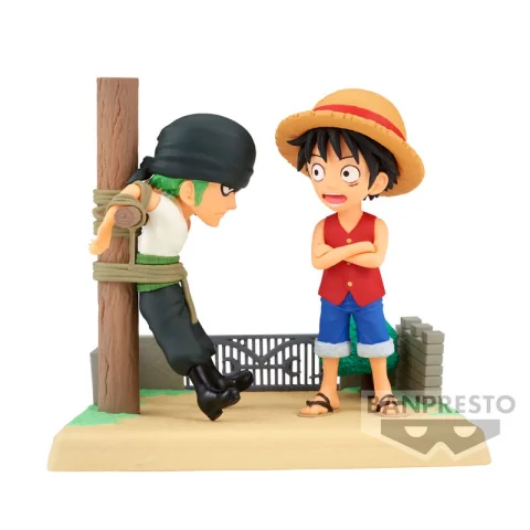 Produktbild zu One Piece - World Collectable Figure - Log Stories - Monkey D. Ruffy & Zorro Lorenor