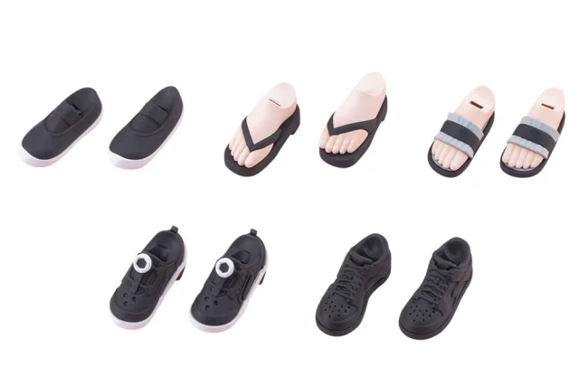 Produktbild zu SOUSAI SHOJO TEIEN - Plastic Model Kit Zubeh&ouml;r - Dress Up Shoes Vol.1 Color C Ver.