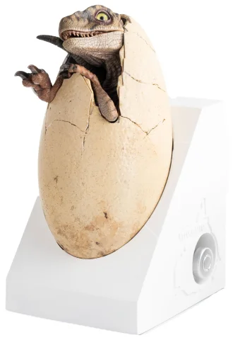 Produktbild zu Jurassic Park - Elite Creature Collectibles - White Queen Hatching Egg