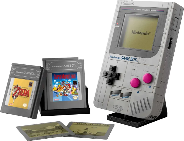 Produktbild zu Super Mario - The Legend of Zelda - LEGO Modellbausatz - Game Boy