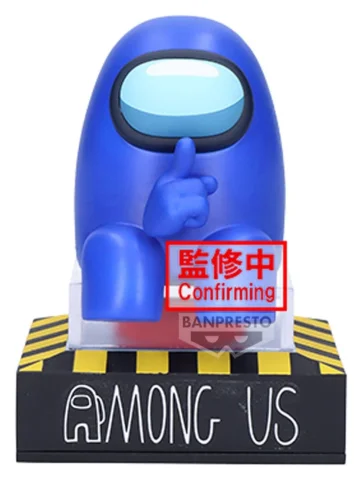 Produktbild zu Among Us - Monitor Top Figure - Crewmate (Blue)