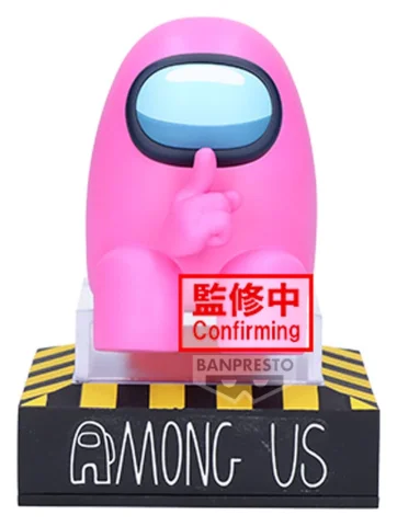 Produktbild zu Among Us - Monitor Top Figure - Crewmate (Pink)