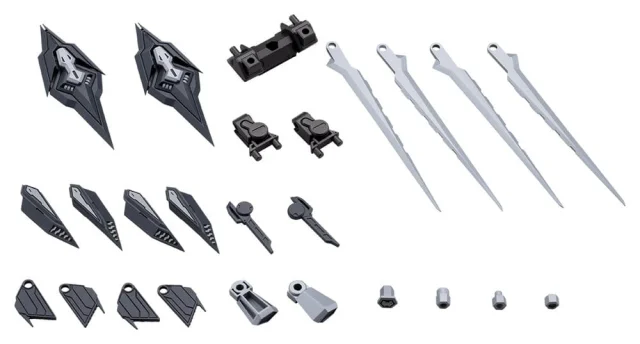 Produktbild zu M.S.G - Plastic Model Kit Zubeh&ouml;r - Heavy Weapon Unit67 Slash Binder (Gray Ver.)