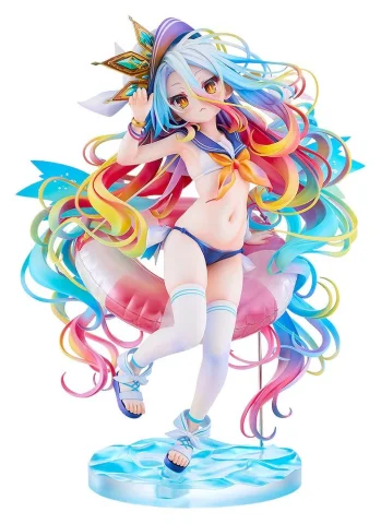 Produktbild zu No Game No Life - Scale Figure - Shiro (Sailor-Style Swimsuit Ver.)