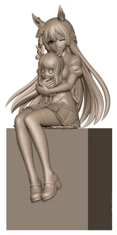 Produktbild zu Umamusume - XStellar - Satono Diamond (Sitting Ver.)