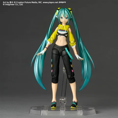 Produktbild zu Character Vocal Series - Revoltech - Amazing Yamaguchi - Miku Hatsune (Fit Boxing Ver.)
