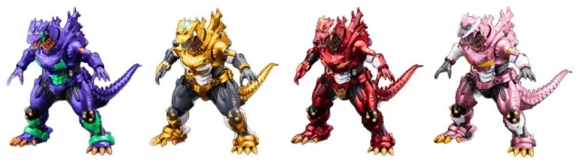 Produktbild zu Godzilla vs. Evangelion - Hyper Modeling Series - Mechagodzilla MFS-3 Kiryu (EVA Metallic Color Ver.) (Set)