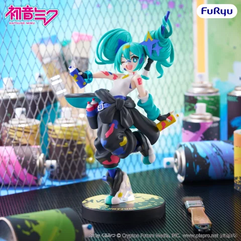 Produktbild zu Character Vocal Series - Trio-Try-iT Figure - Miku Hatsune (Paint Girl) (Another Color ver.)