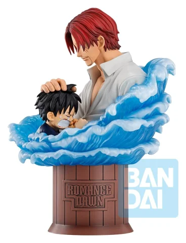 Produktbild zu One Piece - Ichibansho Figure - Red-Haired Shanks & Monkey D. Ruffy (Red Hair Pirates)