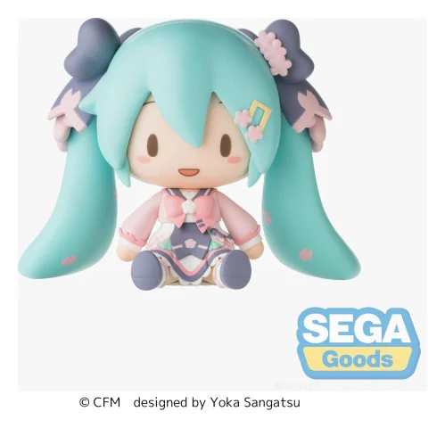 Produktbild zu Character Vocal Series - Fuwapuchi Chibi Figure - Miku Hatsune (New Semester)