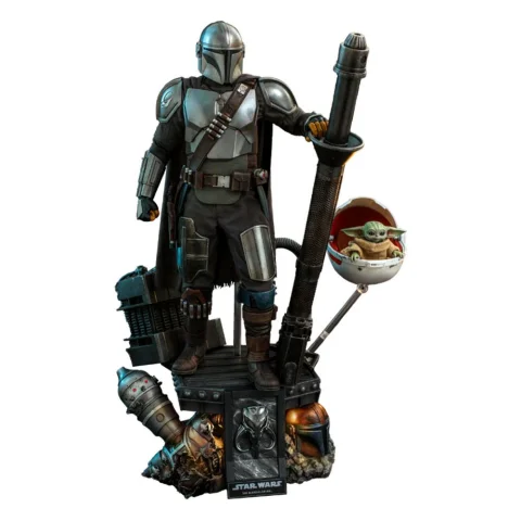 Produktbild zu Star Wars - Scale Action Figure - The Mandalorian & The Child (Deluxe)