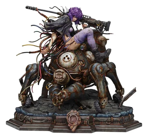 Produktbild zu Ghost in the Shell - The Legend of Beauty and the Beast - Motoko Kusanagi & Tachikoma (Art by Entei Ryu) (Character Color Ver.) (Bonus Version)