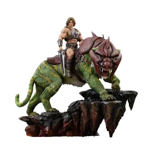 Produktbild zu Masters of the Universe - Art Scale - He-Man & Battle Cat