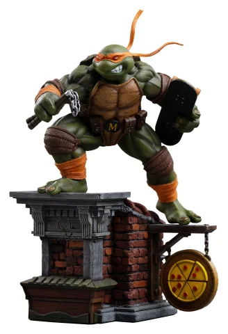 Produktbild zu Teenage Mutant Ninja Turtles - Art Scale - Michelangelo (Unleashed)