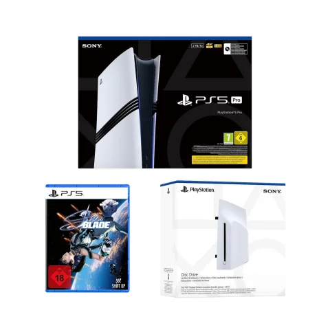 Produktbild zu PlayStation 5 Pro + Disc-Laufwerk + Stellar Blade (Set)