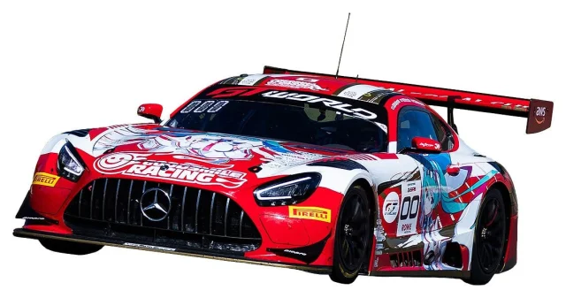 Produktbild zu Character Vocal Series - Miniature Car - Good Smile Hatsune Miku AMG (2025 SPA 24H Ver.)