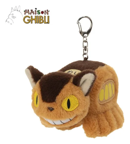 Produktbild zu Mein Nachbar Totoro - Pl&uuml;sch-Schl&uuml;sselanh&auml;nger - Katzenbus