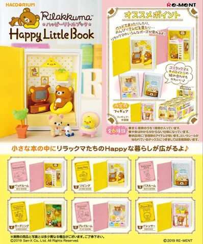 Produktbild zu Rilakkuma - Happy Little Book - Display