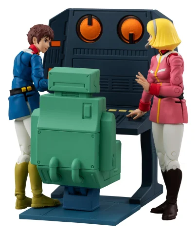 Produktbild zu Mobile Suit Gundam - G.M.G. - Sayla Mass & Amuro Ray (Bridge Radio Operator Desk Set)