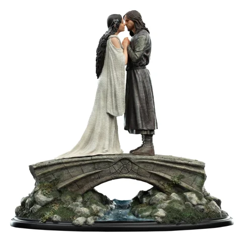 Produktbild zu Herr der Ringe - Miniature Statue - Aragorn & Arwen