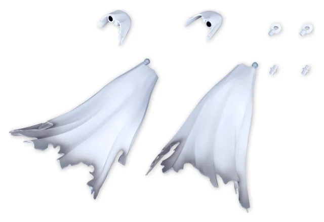 Produktbild zu M.S.G - Plastic Model Kit Zubeh&ouml;r - Dress Up Parts: Side Cloak (White Ver.)