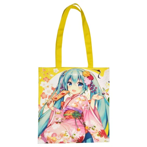 Produktbild zu Character Vocal Series - Tote Bag - Miku Hatsune Kimono