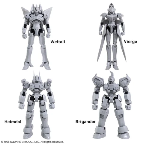 Produktbild zu Xenogears - Structure Arts - Weltall, Vierge, Heimdal & Brigandier (Vol. 1)