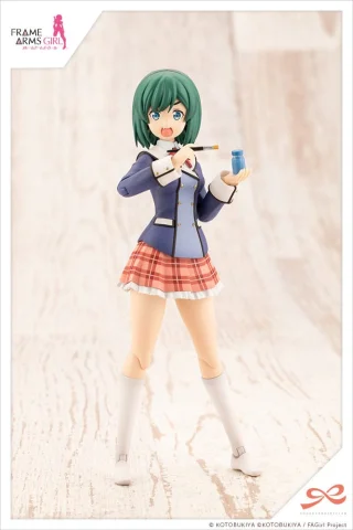 Produktbild zu SOUSAI SHOJO TEIEN - Plastic Model Kit - Bukiko Kotobuki (WAKABA GIRLS&rsquo; HIGH SCHOOL WINTER CLOTHES Modeler's Edition)