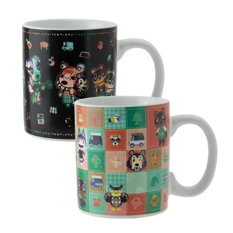 Produktbild zu Animal Crossing - Tasse mit Thermoeffekt - Graphics