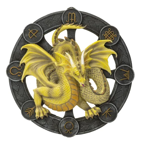 Produktbild zu Anne Stokes - Wandschmuck - Mabon Dragon