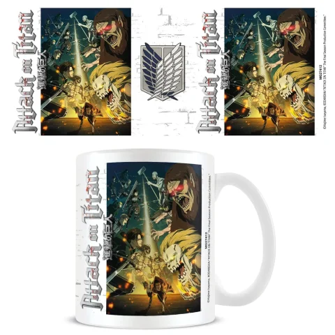 Produktbild zu Attack on Titan - Tasse - Special Ops Squad vs. Titans