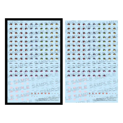 Produktbild zu Megami Device - Plastic Model Kit Zubeh&ouml;r - M.S.G Doll Gunner Eye Decal Set