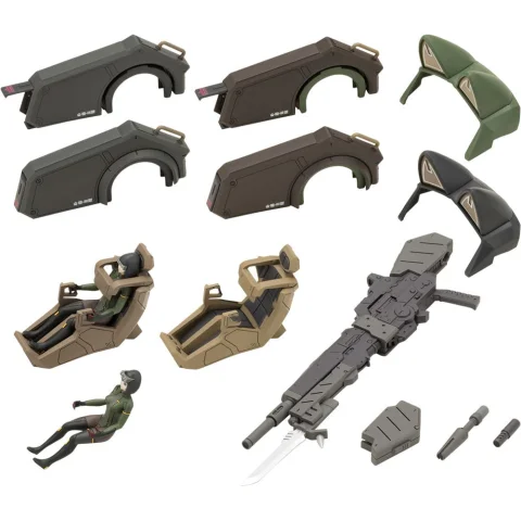 Produktbild zu Nacchin - Plastic Model Kit Zubeh&ouml;r - JGSDF Nacchin Append Parts Set