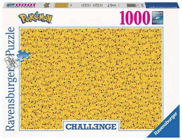 Produktbild zu Pok&eacute;mon - Challenge Puzzle - Pikachu